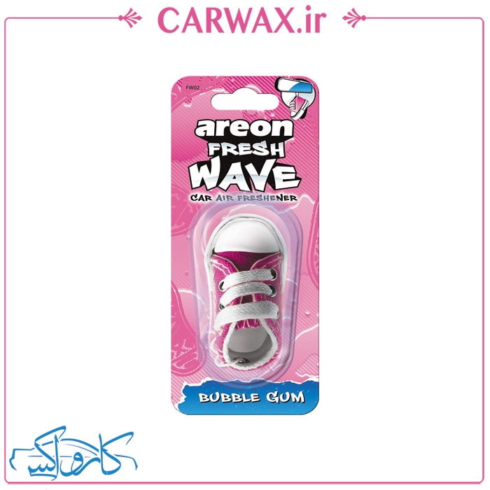 نمایش جزئیات برای خوشبو کننده خودرو آدامس بادکنکی آرئون مدل فرش ویو Areon Fresh Wave Bubble Gum تصویر خوشبو کننده خودرو آدامس بادکنکی آرئون مدل فرش ویو Areon Fresh Wave Bubble Gum