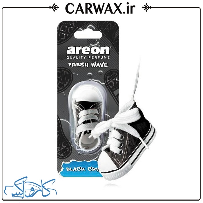 نمایش جزئیات برای خوشبو کننده خودرو بلک کریستال آرئون مدل فرش ویو Areon Fresh Wave Black Crystal تصویر خوشبو کننده خودرو بلک کریستال آرئون مدل فرش ویو Areon Fresh Wave Black Crystal