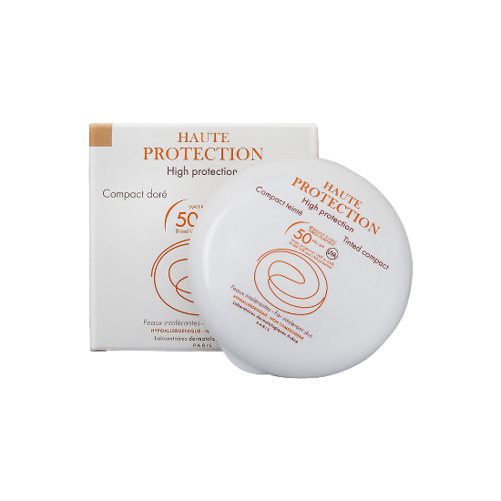 کرم پودر فشرده ضد آفتاب مینرال اون SPF50 رنگ عسلی 10 گرم