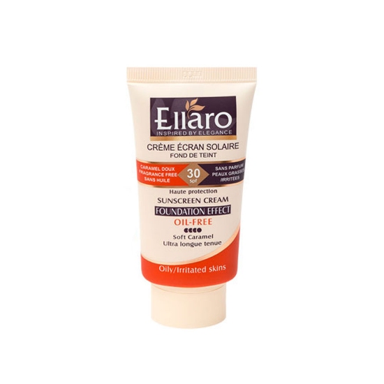 کرم ضد آفتاب فاقد چربی الارو رنگ کاراملی SPF30 حجم 40 میلی‎ لیتر