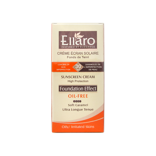 کرم ضد آفتاب فاقد چربی الارو رنگ کاراملی SPF30 حجم ۴۰ میلی‎ لیتر