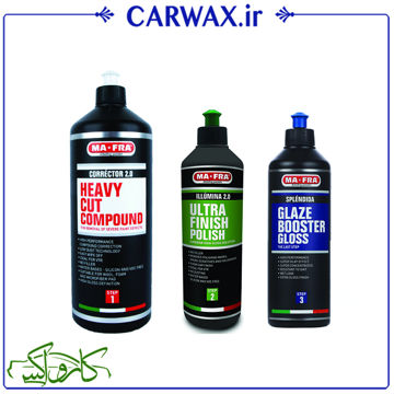 پکیج پولیش های سه مرحله ای مفرا Mafra Polish and Wax Package