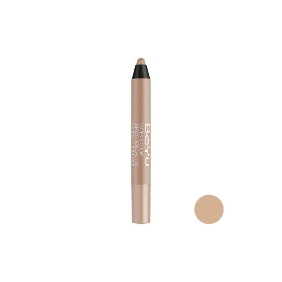 کانسیلر استیکی با دوام بی یو مدل Cover And Spot Stick Long Lasting 6