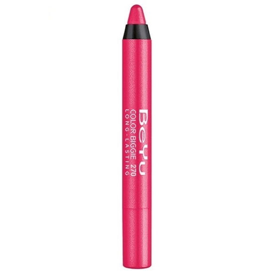 رژ لب مدادی 2 کاره بی یو BeYu Color Biggie for Lip and More Lipstick (کد رنگ 270)