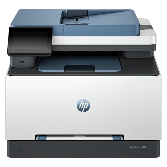 تصویر  پرینتر لیزری رنگی 4 کاره اچ‌پی مدل LaserJet Pro MFP 3303fdn، با چاپ دورو خودکار، فیدر خودکار کاغذ 50 برگ و درگاه‌های USB و LAN