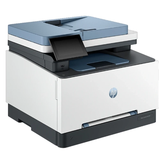 تصویر  پرینتر لیزری رنگی 4 کاره اچ‌پی مدل LaserJet Pro MFP 3303fdn، با چاپ دورو خودکار، فیدر خودکار کاغذ 50 برگ و درگاه‌های USB و LAN